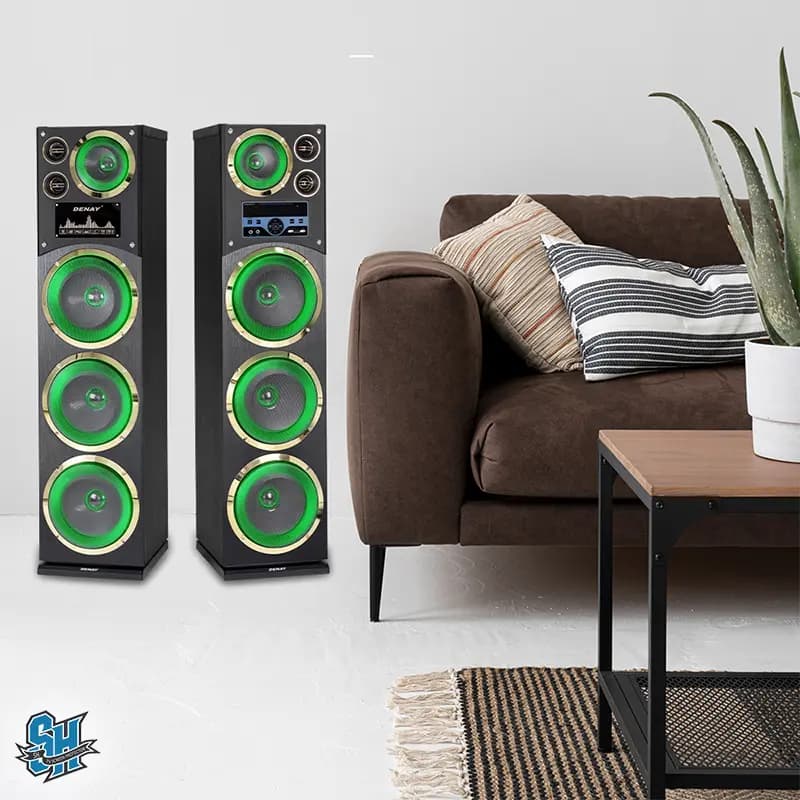 اسپیکر رقص نور دار دنای مدل DE-3010LW3 — تصویر ۶