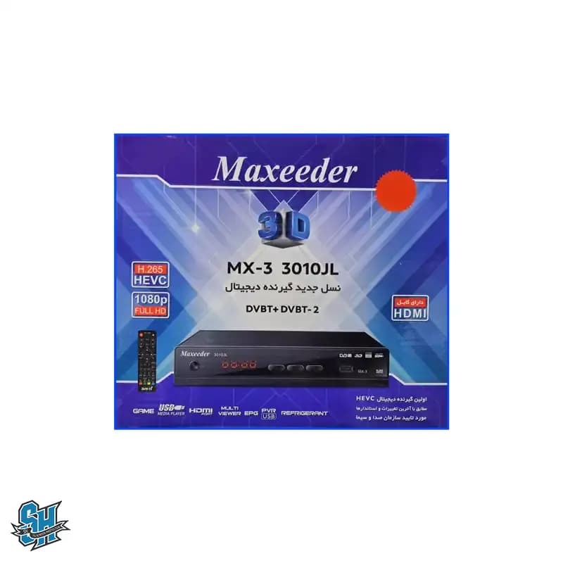 گیرنده دیجیتال مکسیدر مدل MX-3.3010JL — تصویر ۲