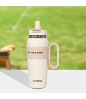 تراول ماگ 900 میل دسته بغل دوج 24579-سفید
