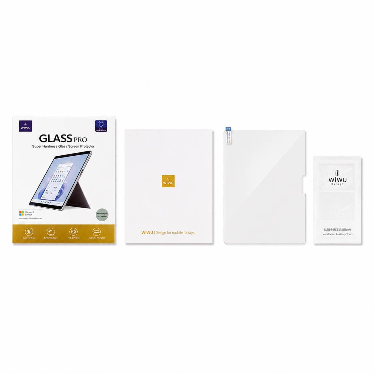 محافظ صفحه نمایش شیشه‌ای WiWU Glass Pro مناسب Microsoft Surface Pro 8/9/10/11 — تصویر ۳