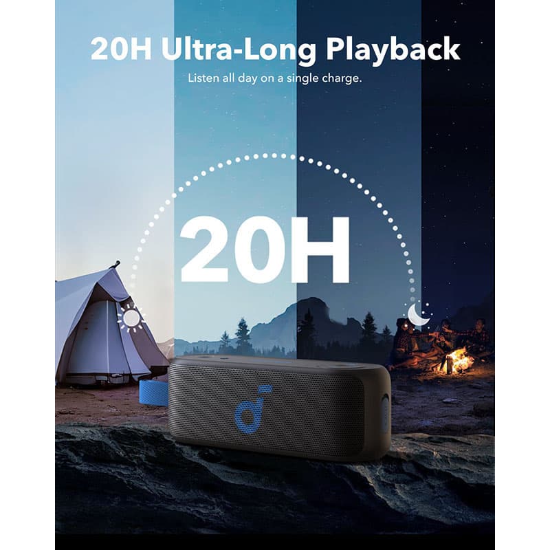 اسپیکر بلوتوثی ۱۶ وات انکر مدل Soundcore Select 3 — تصویر ۵