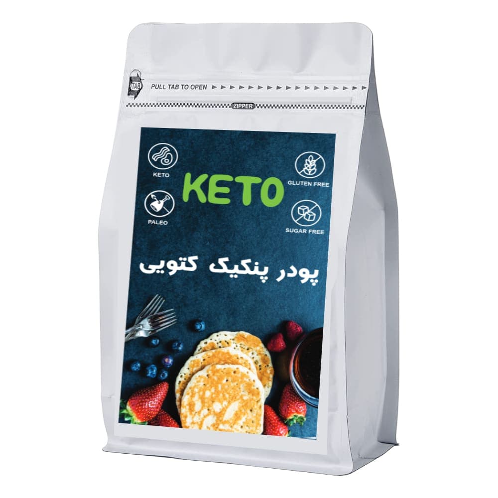 پودر پنکیک آماده کتویی – 100 گرم