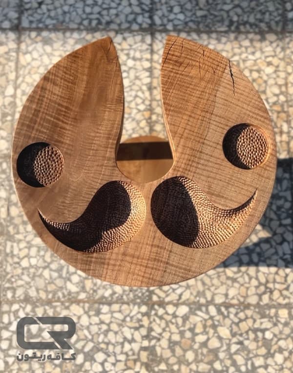 میز قلیان چوبی با مدل پذیرایی خاص — تصویر ۲