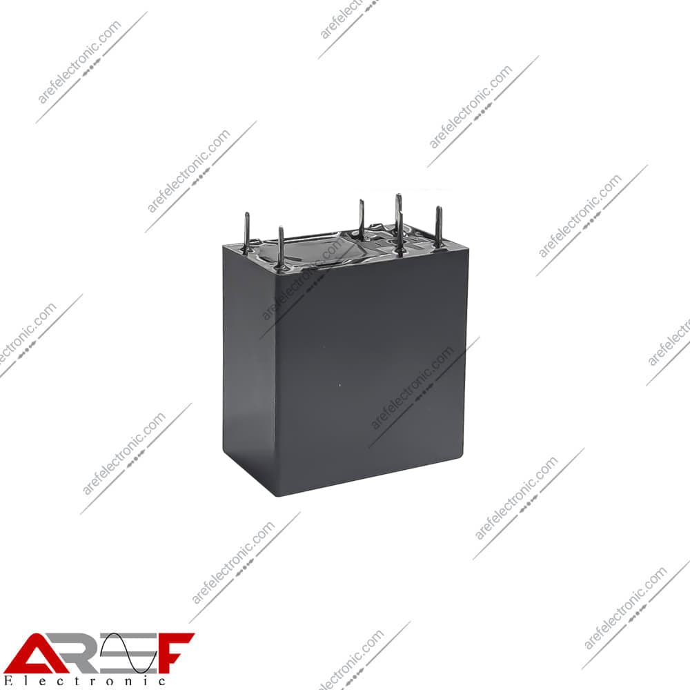 رله پکیجی HF_42F دارای 24 ولت 5 آمپر 6 پین — تصویر ۲