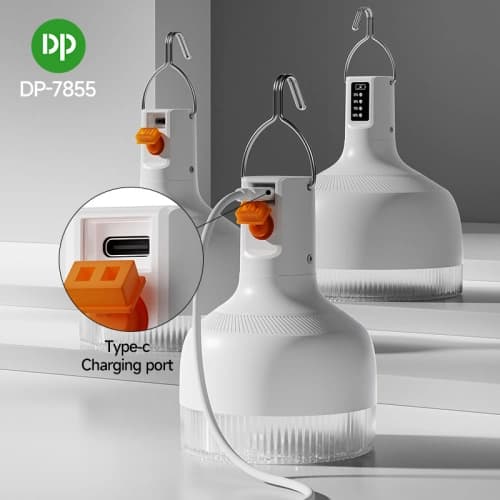 چراغ شارژی آویزدار 18 وات برند DP مدل DP-7855 — تصویر ۵