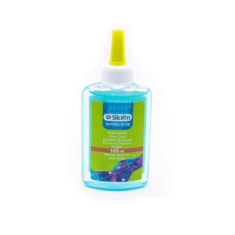 چسب مایعفرچه دار 100 میل استورم HL-618