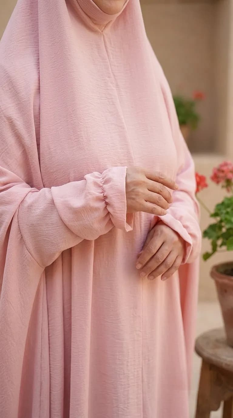 چادر آستین‌دار رنگی — تصویر ۴