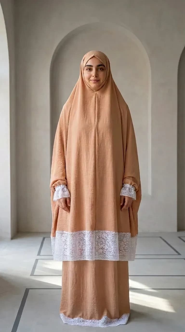 نیم چادر و دامن پرنیان