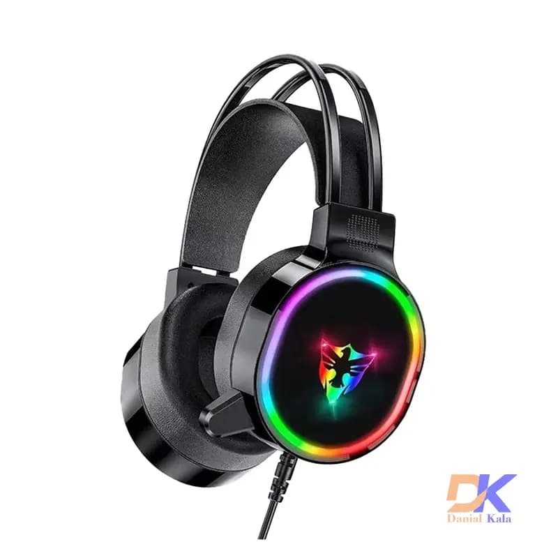 هدست گیمینگ با سیم مدل G607 USB — تصویر ۴