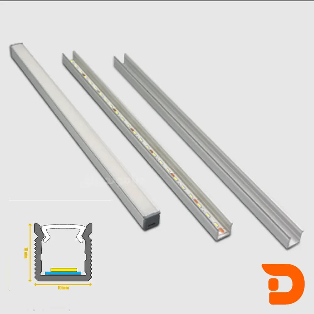 لاین نوری توکار کابینت سایز 10 در 10 داناسنس
