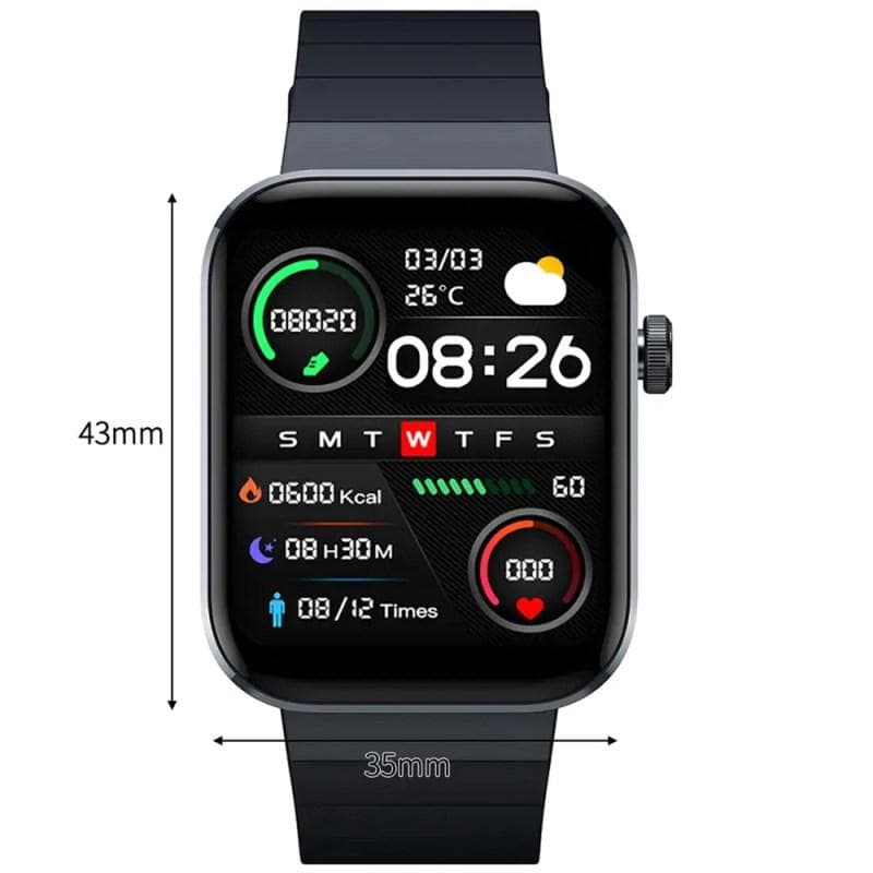 ساعت هوشمند شیائومی Mibro Watch T1 مدل XPAW006 – مشکی