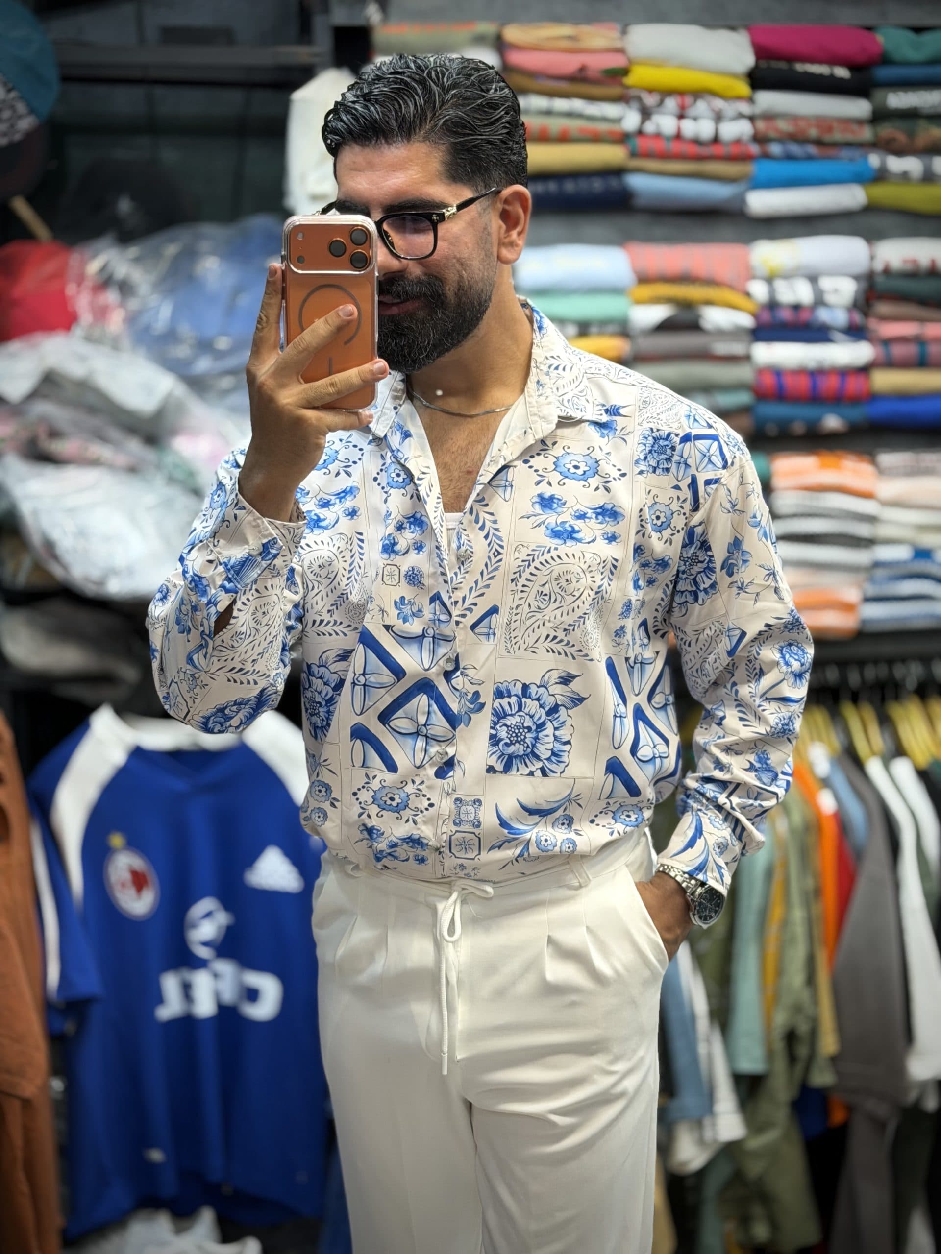 پیراهن طرح دار — تصویر ۳
