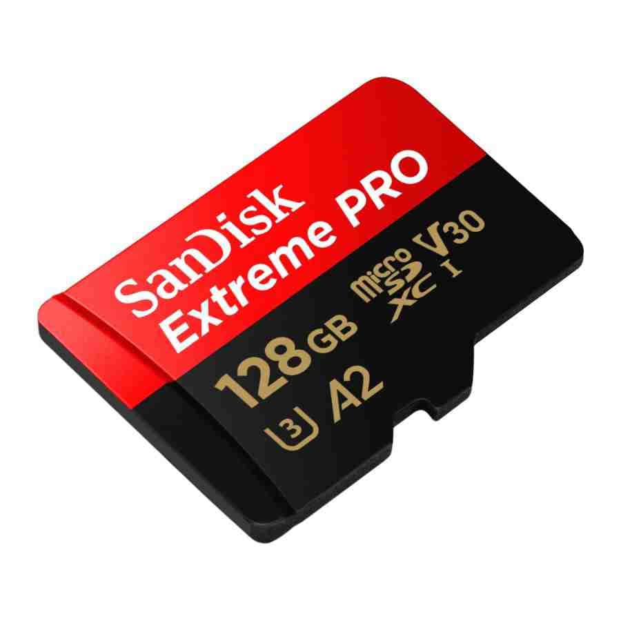 کارت حافظه SDXC سن دیسک مدل Extreme Pro V30 سرعت 200mb/s ظرفیت 128 گیگابایت — تصویر ۵