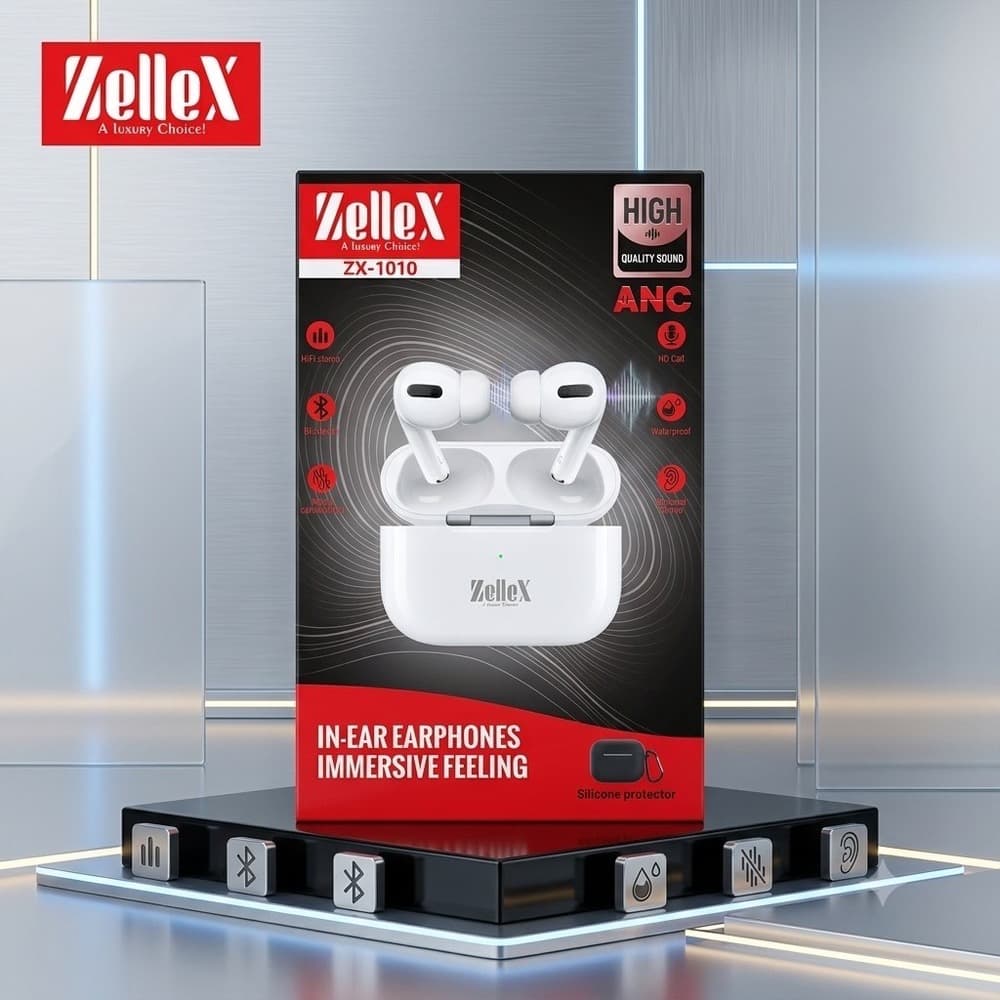 ایرپاد بلوتوثی ZELLEX مدل ZX-1010