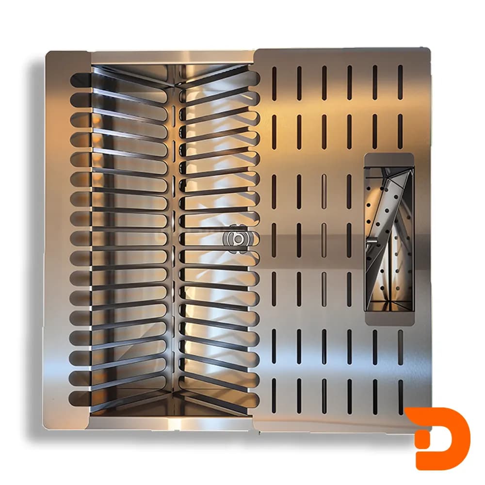 آبچکان توکار مربعی 40×40 استیل برازا