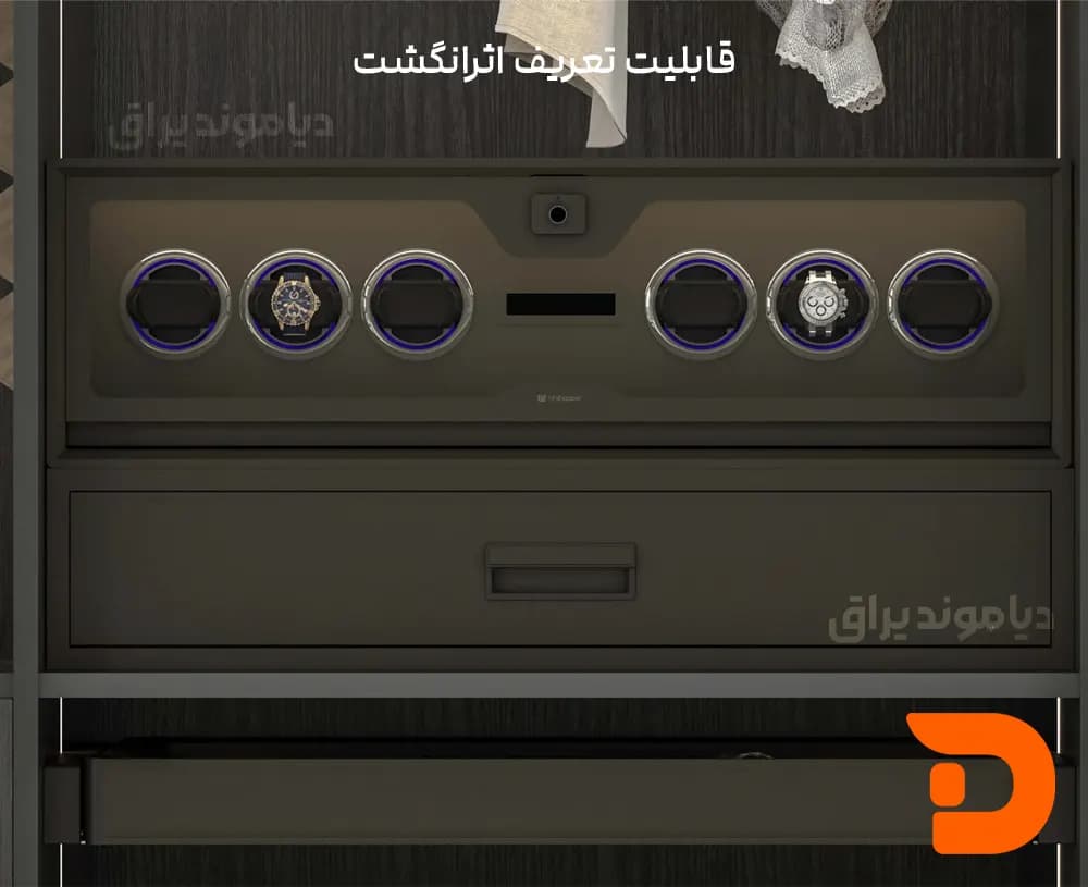 جعبه کوک ساعت یونی هوپر سری Leka کد WS4179S — تصویر ۳