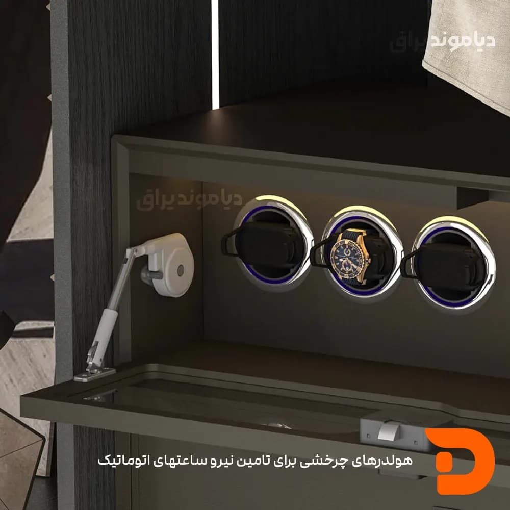 جعبه کوک ساعت یونی هوپر سری Leka کد WS4179S — تصویر ۴