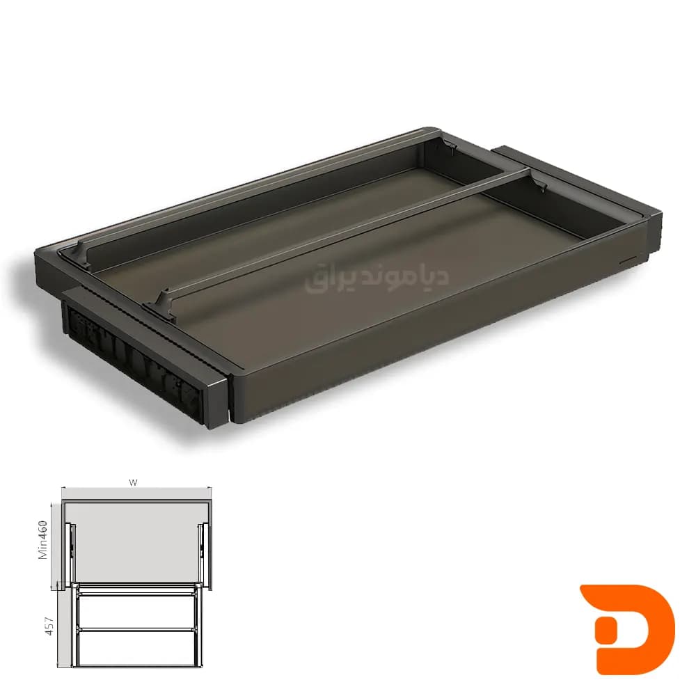 جا کفشی ریلی یونی هوپر سری Leka کد WS4177S