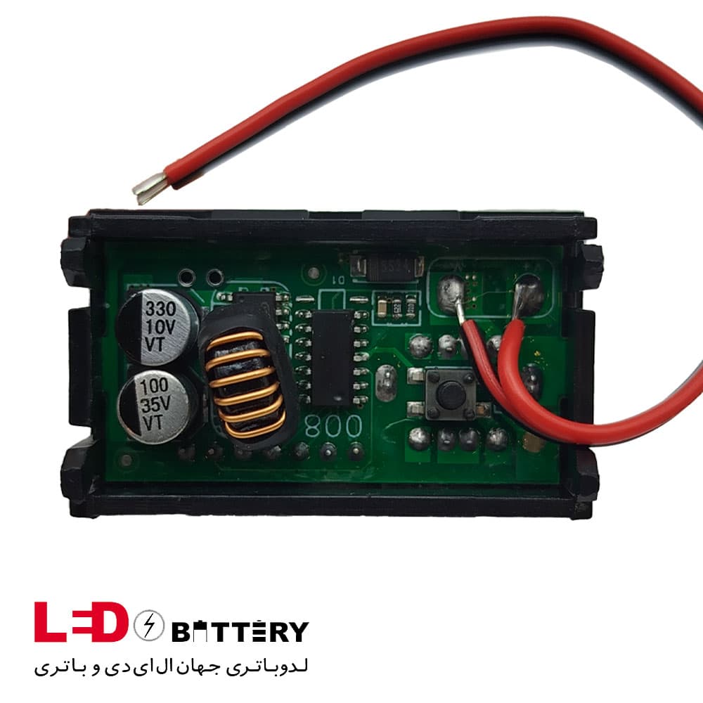 ماژول نمایشگر شارژ و ولتاژ باتری 12 ولت روپنلی با دو خروجی USB — تصویر ۲