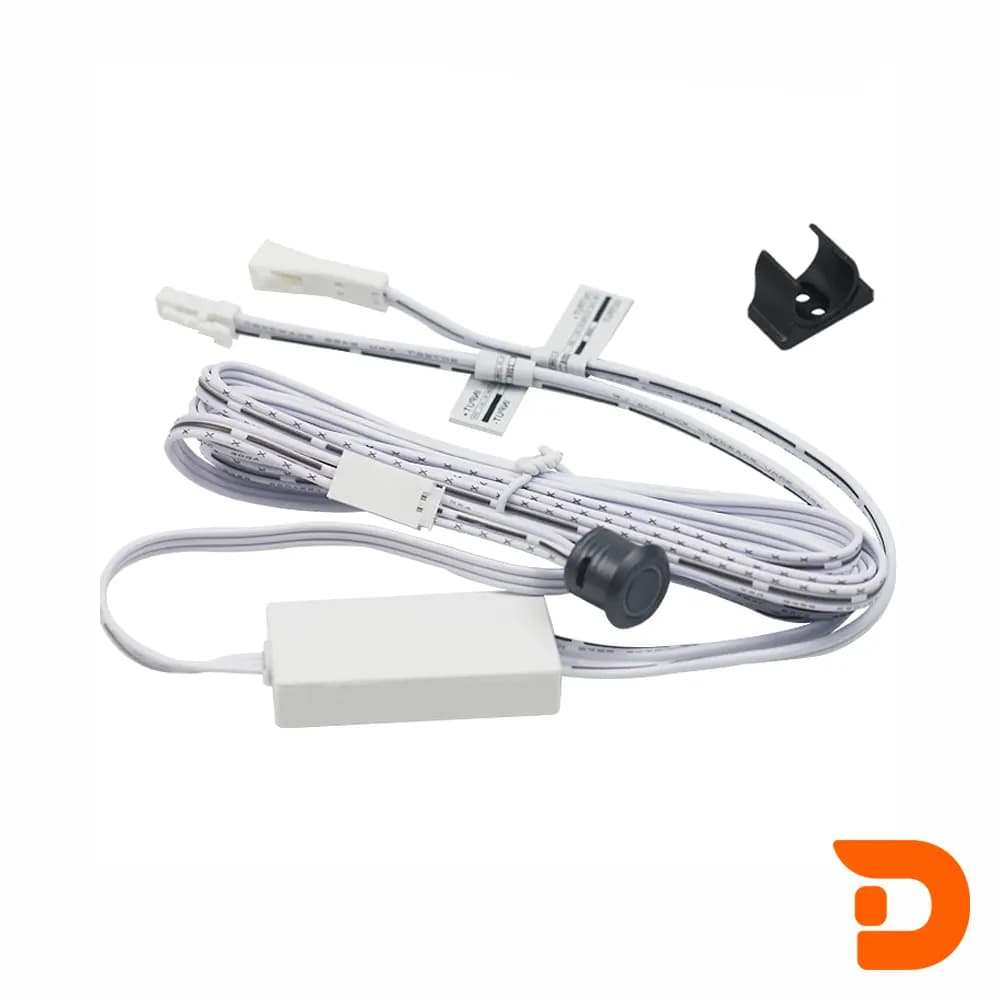 سنسور تاچ دیمر دار 12v روکار پلاتین
