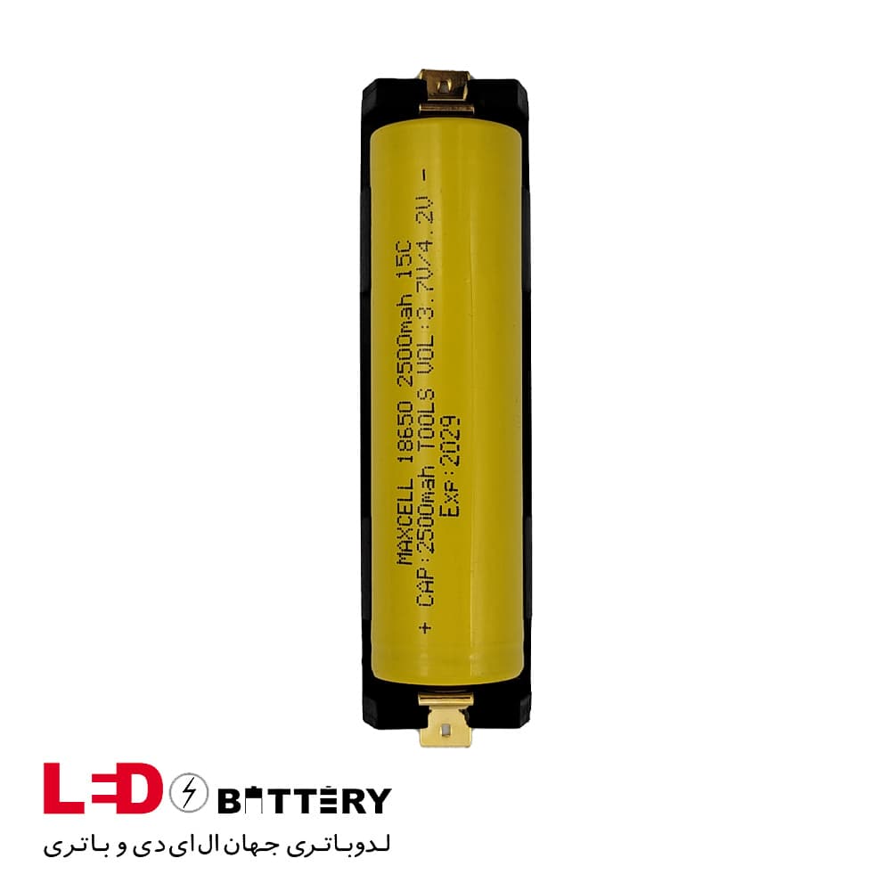 جاباتری SMD تکی سایز 18650 — تصویر ۲