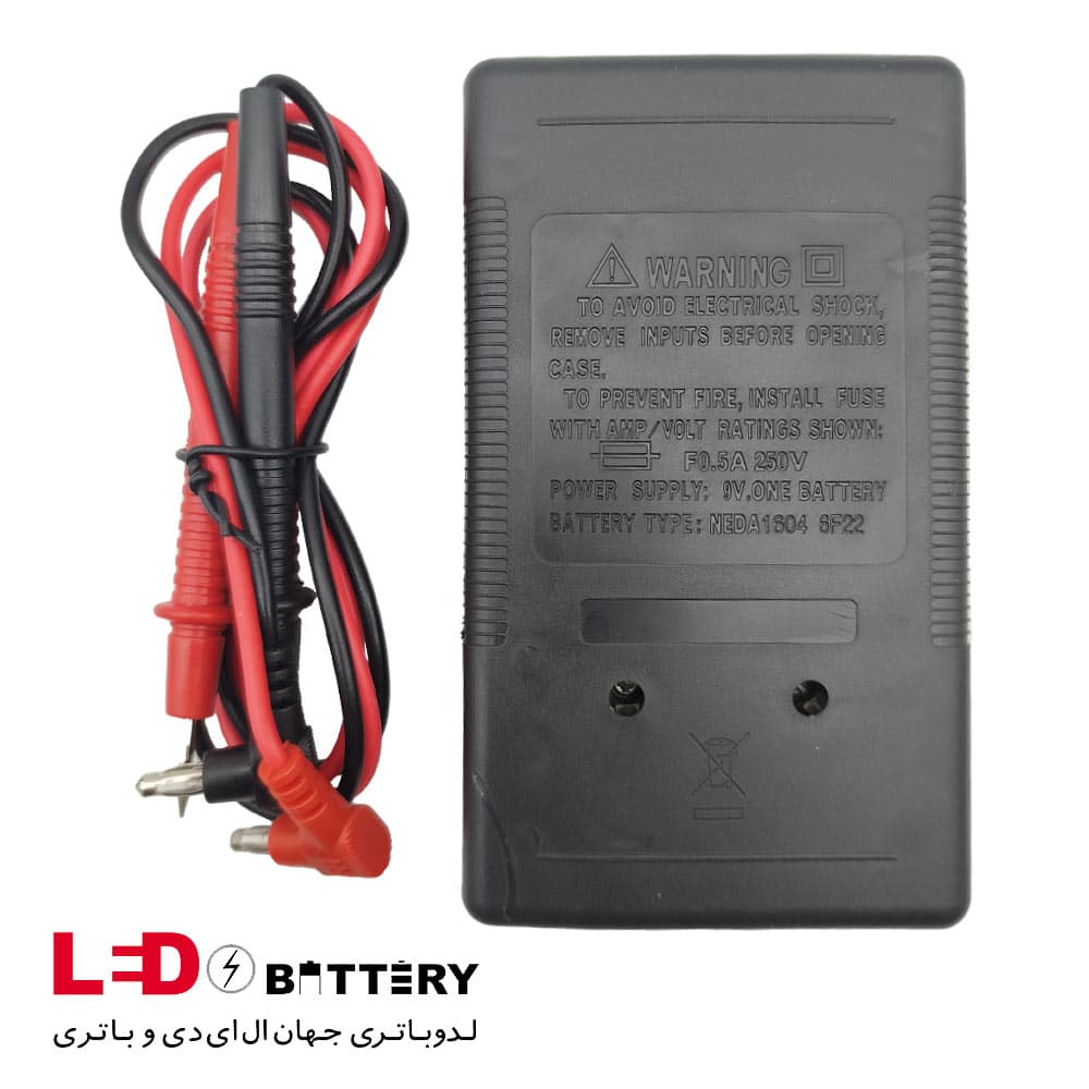 مولتی متر دیجیتال مدل DT-830B — تصویر ۲
