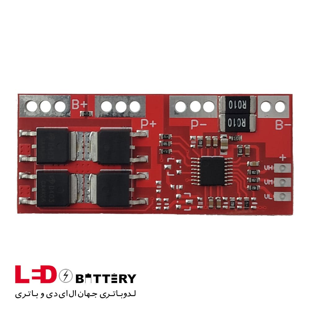 ماژول محافظ شارژ باتری لیتیومی 4s 30A دارای IC