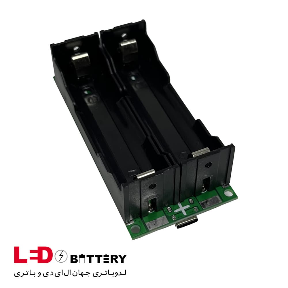 ماژول UPS و شارژ باتری لیتیومی مدل LX-2BUPS با خروجی 9 ولت — تصویر ۶