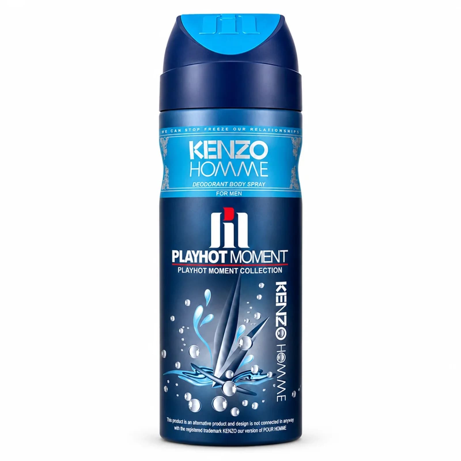 اسپری خوشبو کننده بدن مردانه پلی هات مومنت با رایحه Kenzo Homme با حجم 200 میل