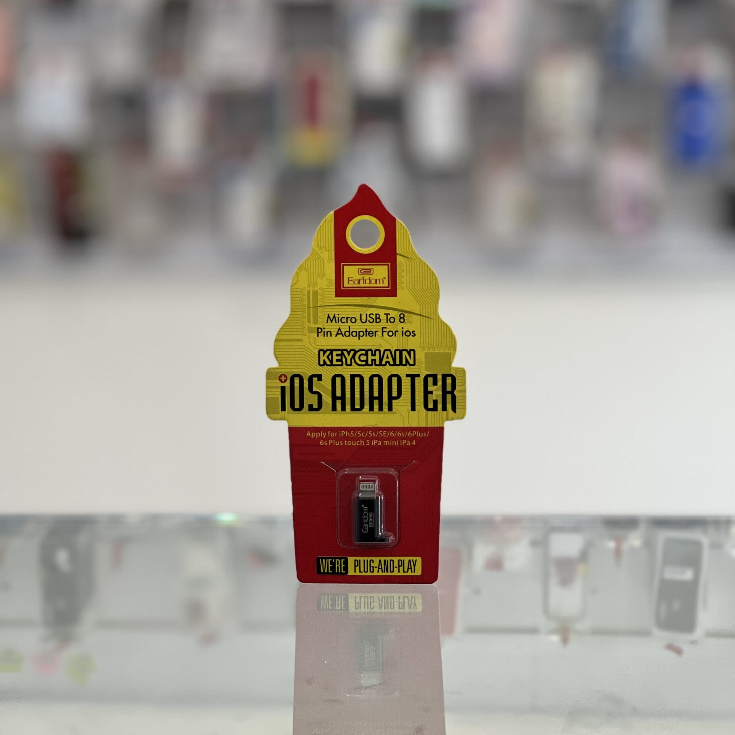 مبدل میکرو USB به لایتنینگ ارلدام مدل ET-OT08 — تصویر ۴