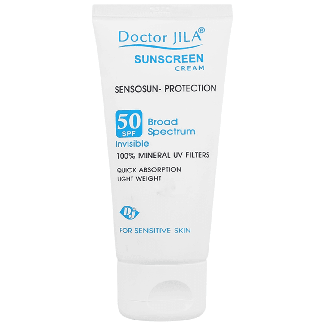 کرم ضد آفتاب سنسوسان پروتکشن دکتر ژیلا spf50 — تصویر ۶