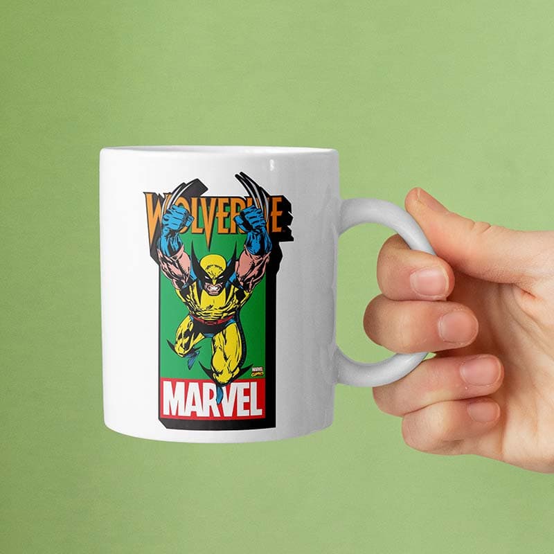 ماگ سرامیکی طرح کمیک wolverine کد 00697 — تصویر ۳
