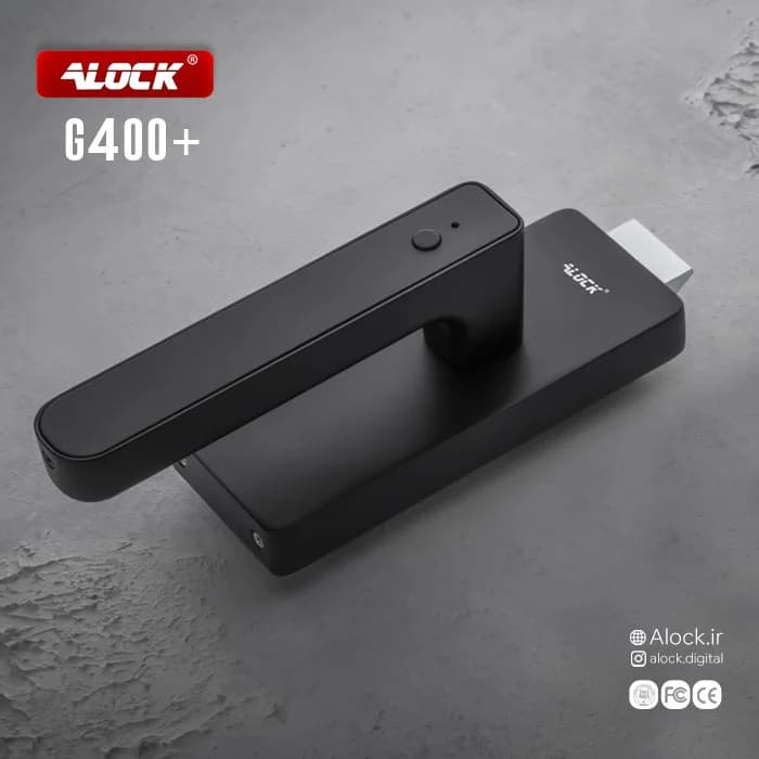 قفل هوشمند شیشه سکوریت مدل +G400 ایلاک — تصویر ۲