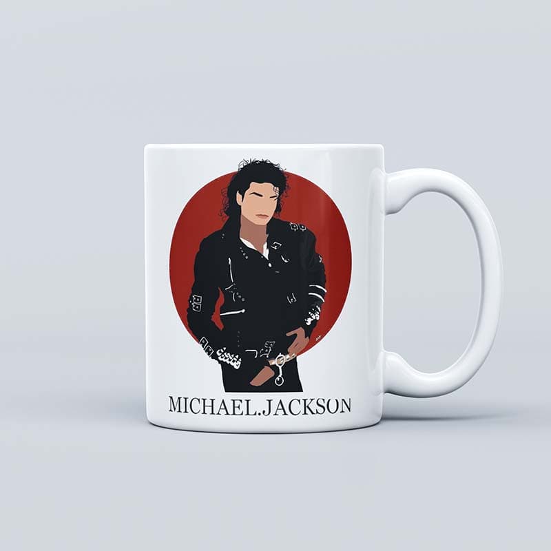 ماگ سرامیکی طرح Michael jackson کد 00678
