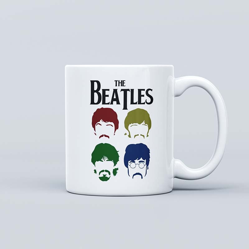 ماگ سرامیکی طرح Beatles کد 00672