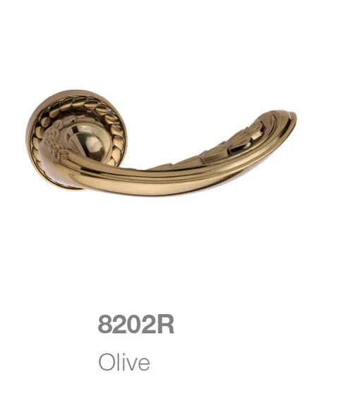 دستگیره در کلاسیک بهریزان کد 8200R رزت — تصویر ۳