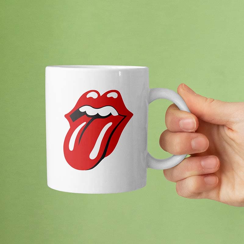 ماگ سرامیکی طرح Rolling Stones کد 00669 — تصویر ۲
