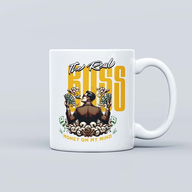ماگ سرامیکی طرح boss کد 00651