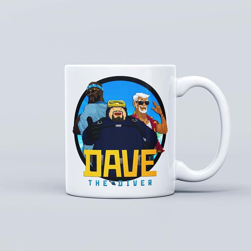 ماگ سرامیکی طرح Dave the diver کد 00620