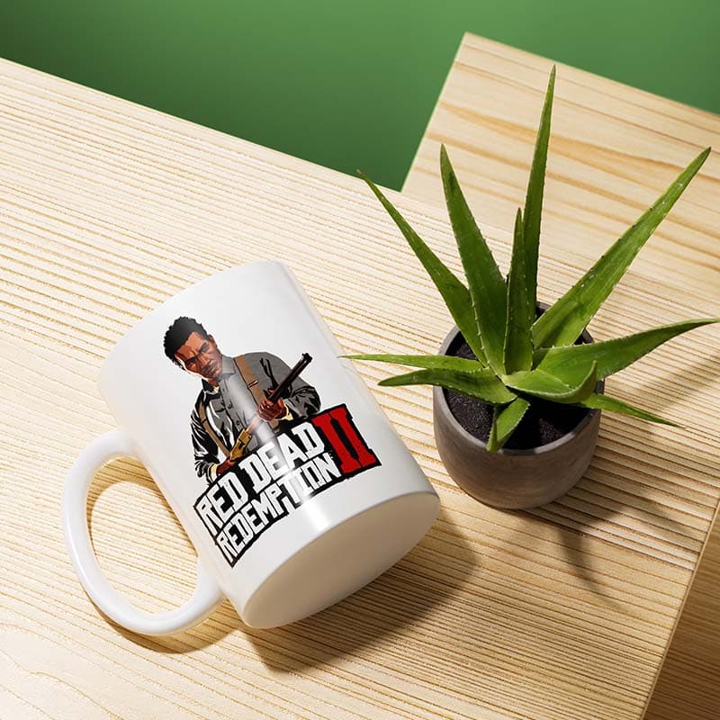 ماگ سرامیکی Red Dead Redemption 2 طرح Lenny کد 00582 — تصویر ۲