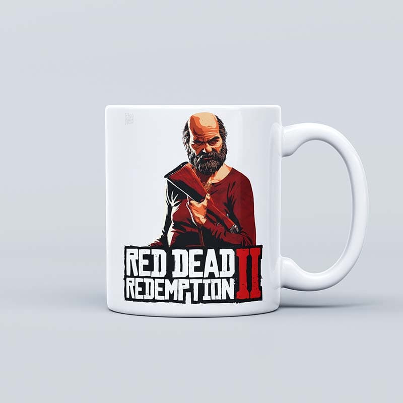 ماگ سرامیکی Red Dead Redemption 2 طرح Uncle کد 00581