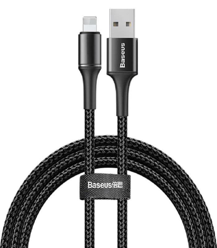 کابل شارژ آیفون Lightning به USB باسئوس مدل CALGH