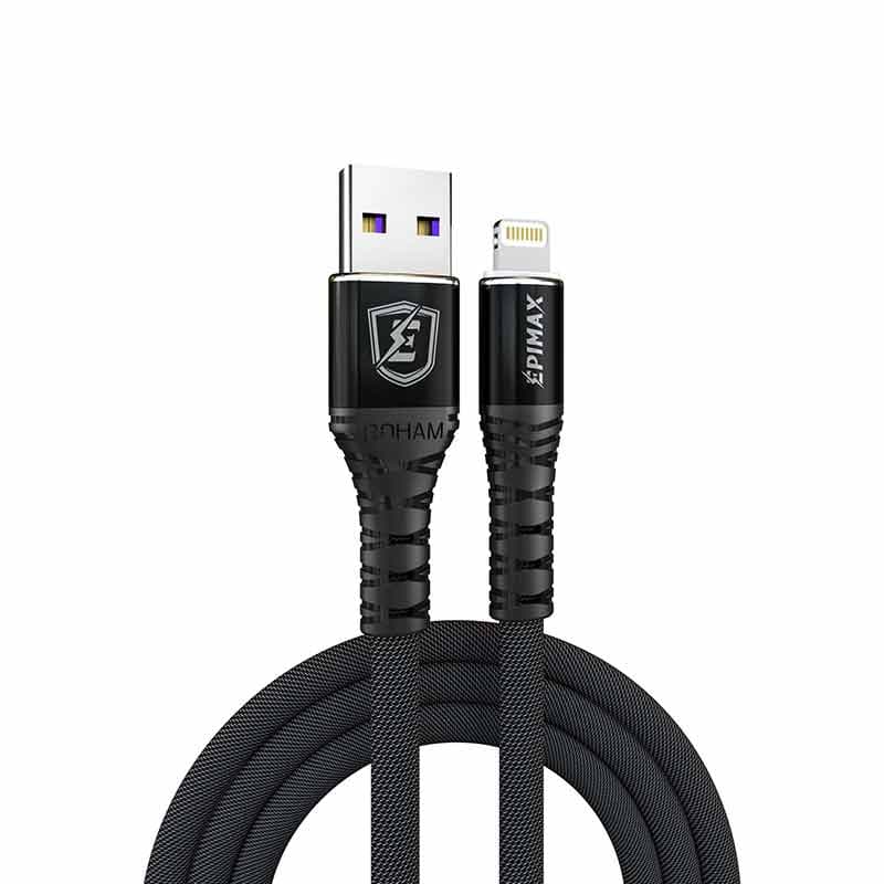 کابل فست شارژ فلت کتان USB به Lightning (آیفون) اپیمکس مدل EC-03