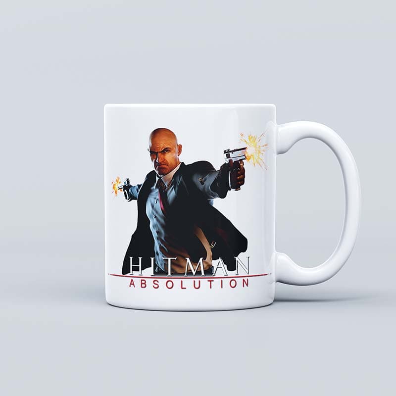ماگ سرامیکی Hitman طرح Absolution کد 00534