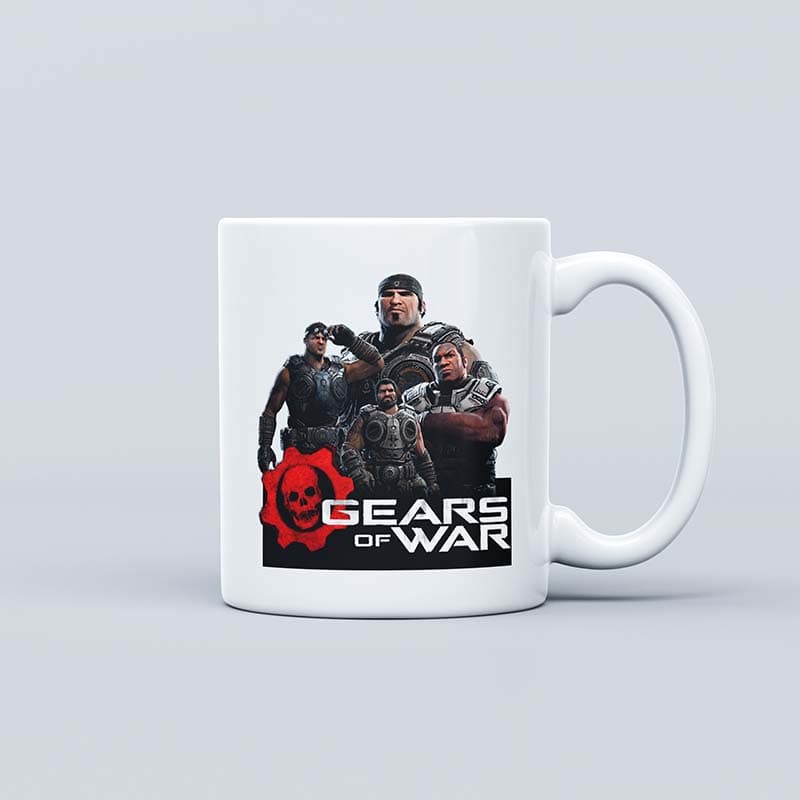 ماگ سرامیکی طرح Gears of war کد 00518