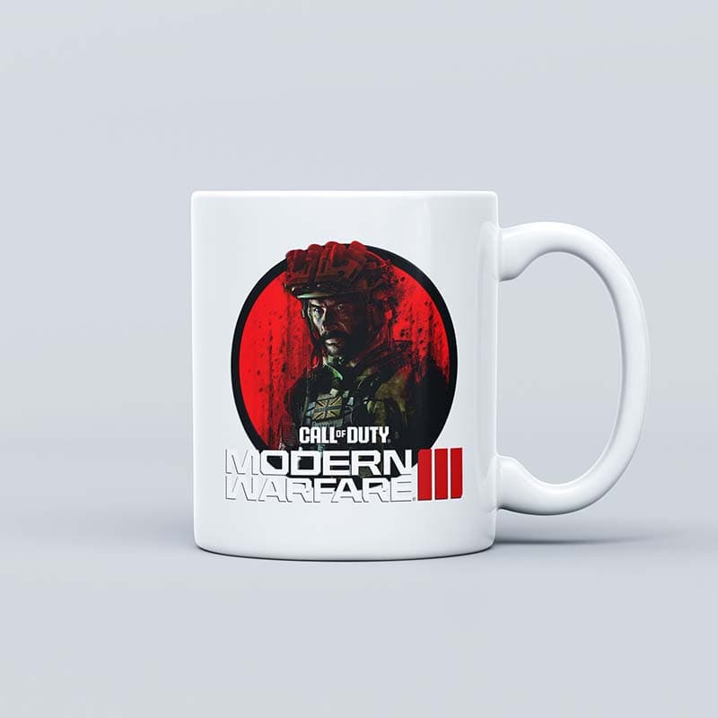 ماگ سرامیکی طرح Modern warfare 3 کد 00476