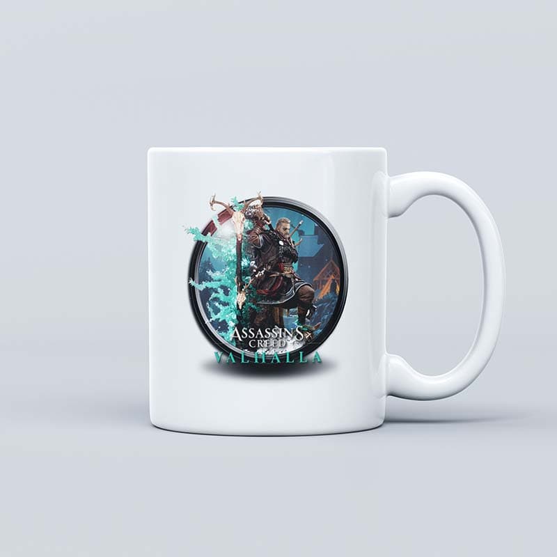 ماگ سرامیکی Assassin’s creed طرح valhalla کد 00464