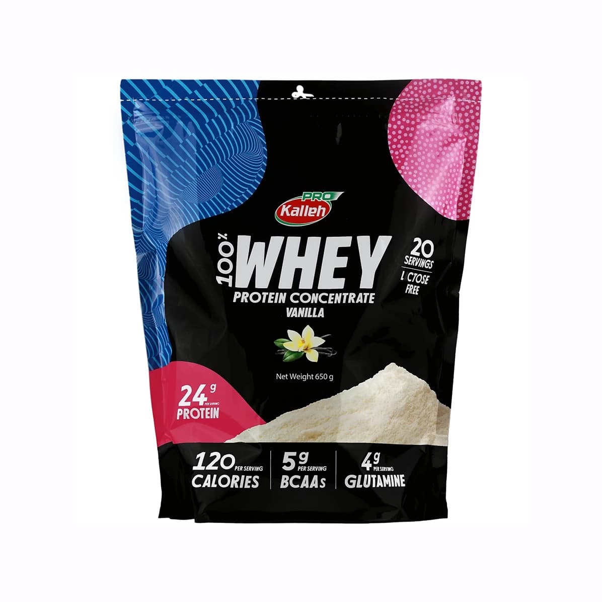 پودر پروتئین وی 100% 650 گرمی کاله