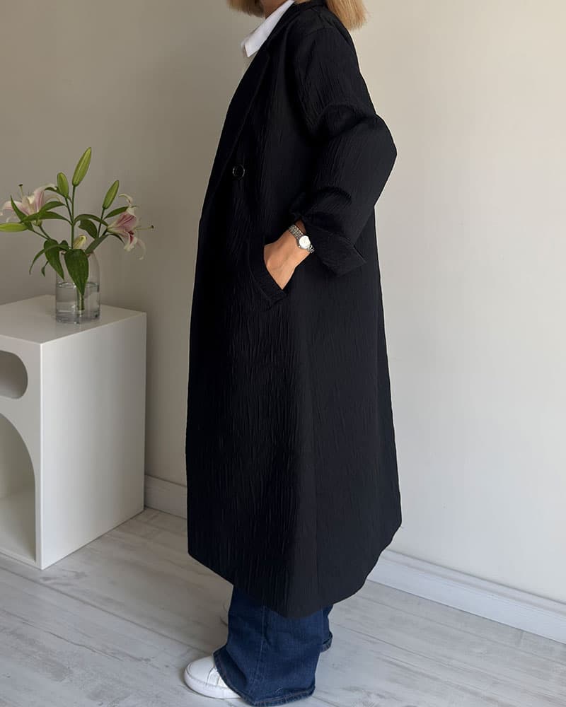مانتو Rama مشکی — تصویر ۸