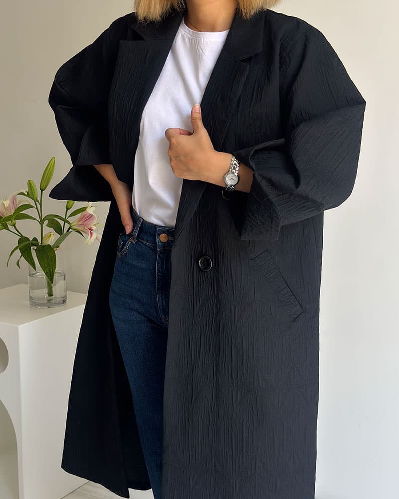 مانتو Rama مشکی — تصویر ۲